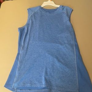 Light blue bcg muscle shirt